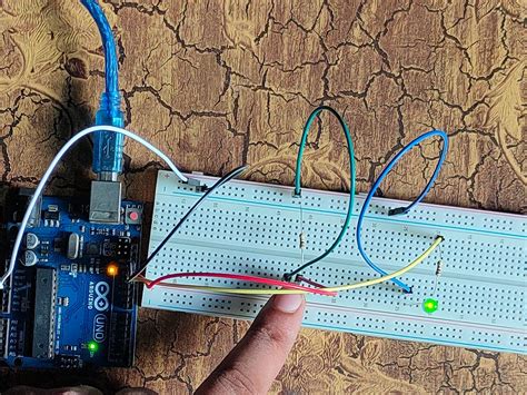 Control An Led With Switch Using Arduino