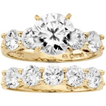 Wedding ring sets provide a stunning, traditional look. 10K Ladies' CZ 2 Ring Set size -5 in Spring Big Book Pt 1 ...