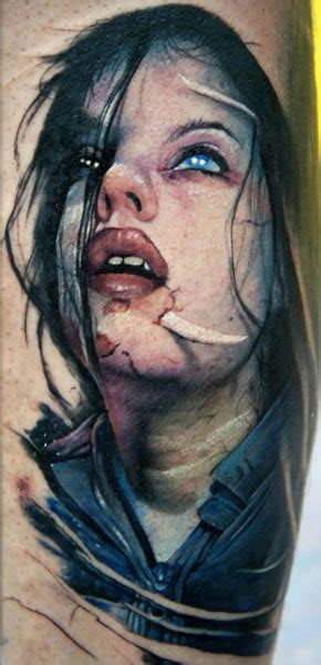 22 Horror Portrait Tattoos