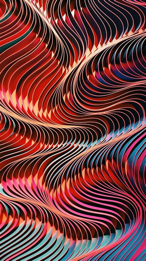 Multicolored Abstract Illustration Iphone 8 Wallpapers Free Download