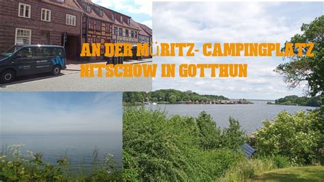 An Der Müritz Campingplatz Nitschow In Gotthun Youtube