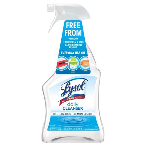 Lysol Daily Cleanser All Purpose Cleaner Disinfecting Spray Cleaning Products At Target