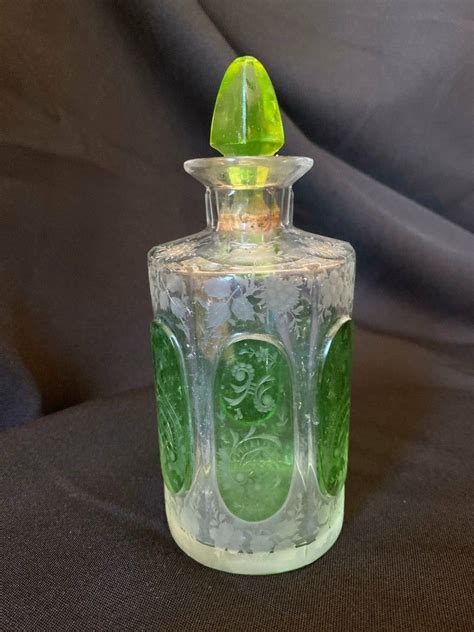 Pin By Joseph Michel On Crystal Perfume Bottle S Bohemian Glass Bottle Crystal Perfume Bottles