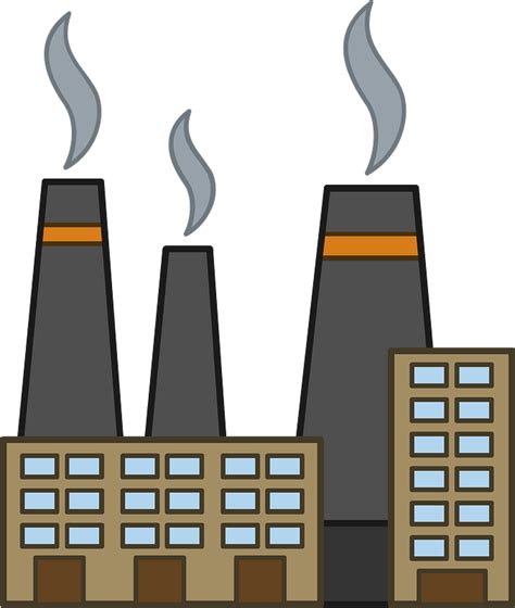Manufacturing Building Clipart Free