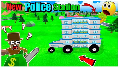 New Police Station 🥳 In Dude Theft Wars Dtw New Update Dude Theft