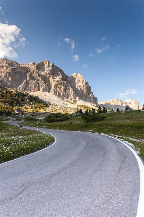 Falzarego Pass Dolomites 2105 M Stock Photo Image Of Italy