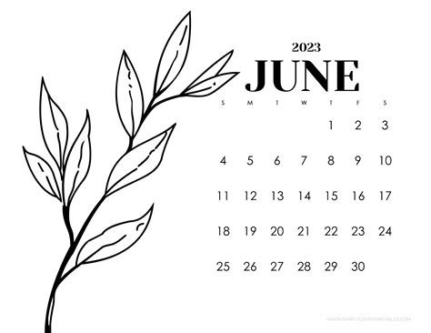 June 2023 Calendars Artofit
