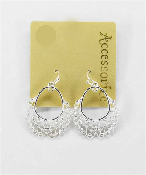 accessorize silver earrings authentic brands for less online in pakistan