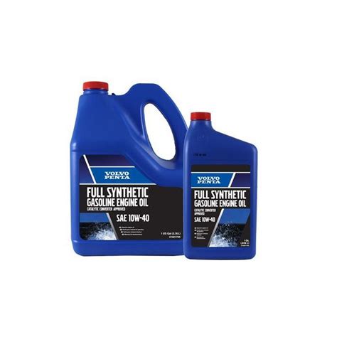 Volvo Penta Synthetic Gasoline Engine Oil 10w 40 Iboats