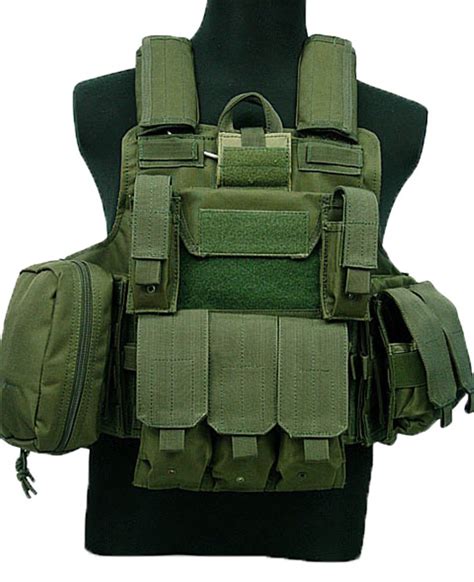 Tactical Molle Vest CIRAS Airsoft Combat Vest Magazine Pouch Detachable