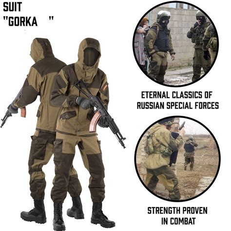 Gorka Suit Of The Soviet Russian Army Spetsnaz Tactical Etsy Australia