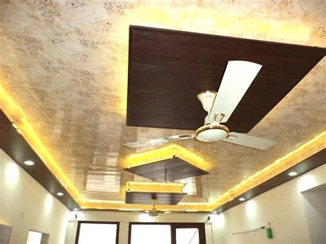 False Ceiling Designs For Hall With Fan Image To U