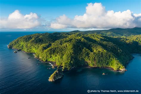 Image Stock Photo Cocos Island From Above Costa Rica Thomas Reich