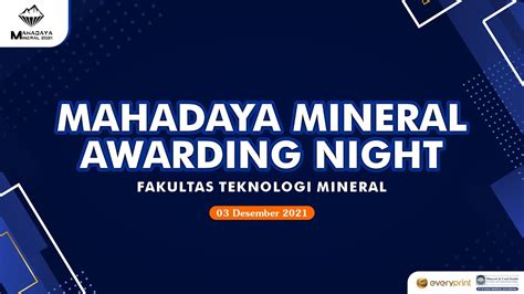 Mahadaya Mineral Awarding Night Fakultas Teknologi Mineral Upnv Yogyakarta Youtube