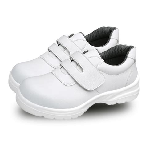 mksafety® mk0710 white composite toe velcro design static dissipative shoes china safety