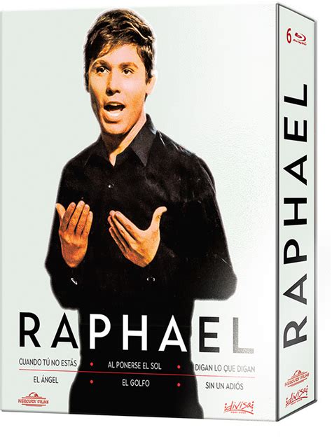 Digipak con seis películas de Raphael inéditas en Blu ray