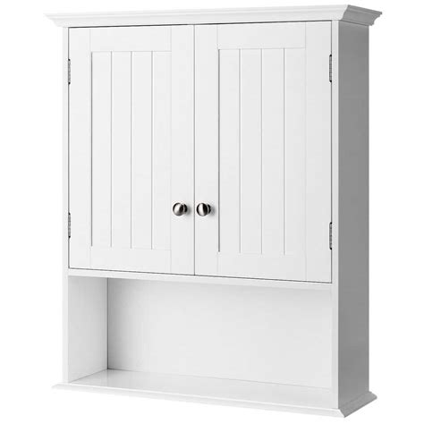 Angeles Home 235 In W X 75 In D X 28 In H White Bathroom Wall