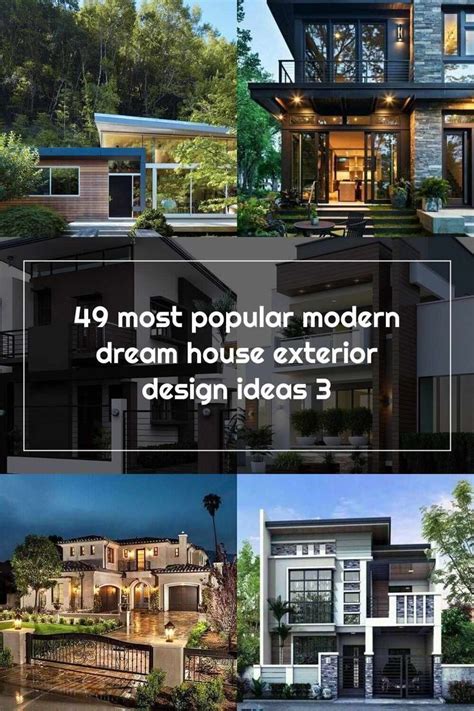 Modern House Exterior 49 Most Popular Modern Dream House Exterior