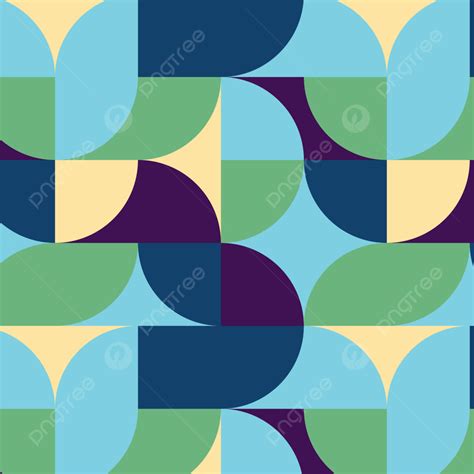 Vector Seamless Pattern Modern Stylish Texture Repeating Geometric