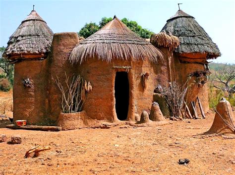 Tiny Village In Benin Africa Imgur That Hut Looks Like Its Singing