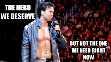 The Hero We Deserve But Not The One We Need Right Now Brad Maddox
