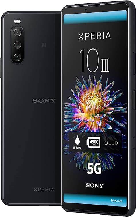 Sony Xperia 10 Iii 5g Smartphone 128gb 6gb Ram Dual Sim Black