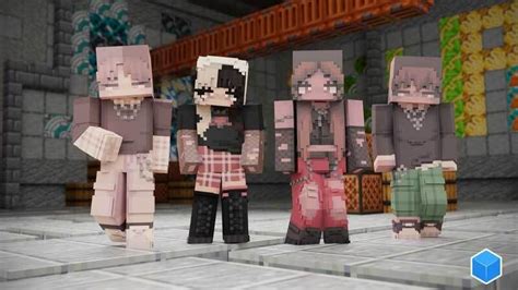 Grunge Core By Cubecraft Games Minecraft Skin Pack Minecraft