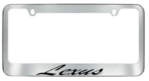 Lexus Script License Plate Frame Etsy