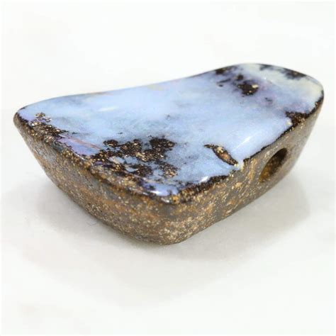 Natural Australian Boulder Opal Pendant Length 23mm X Width 19mm