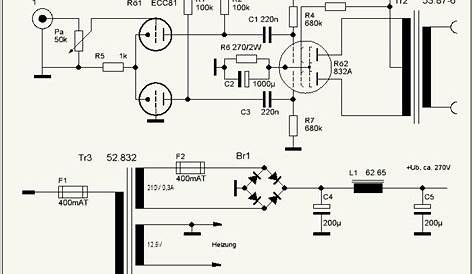 monoblock valve amplifier circuit