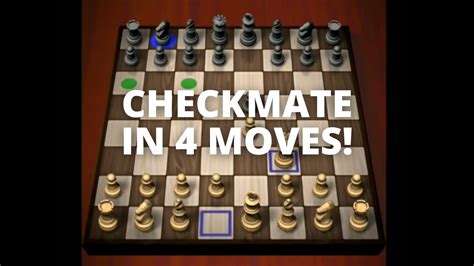 How To Checkmate In 4 Moves Youtube
