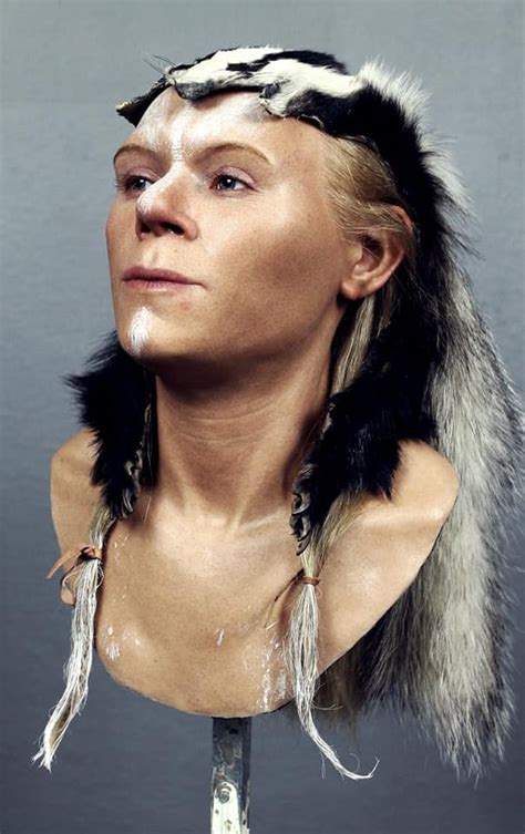 Facial Reconstruction Of Scandinavian Hunter Gatherer Female From