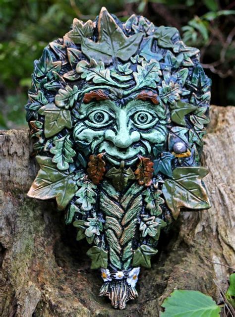 Glastig Miscehvious Forest Sprite Green Man Spirit Of The Green Man