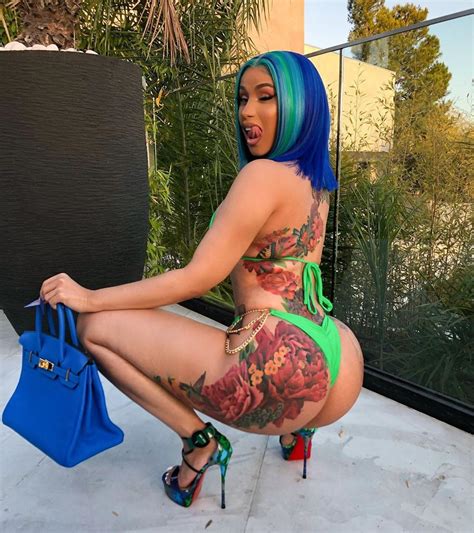Cardi B Shamelessly Demonstrated Her Sexy Tattoos And Told About It 32 Pics Videos The