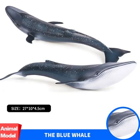 Buy Oenux Marine Mammal Sea Life Jumping Blue Whale