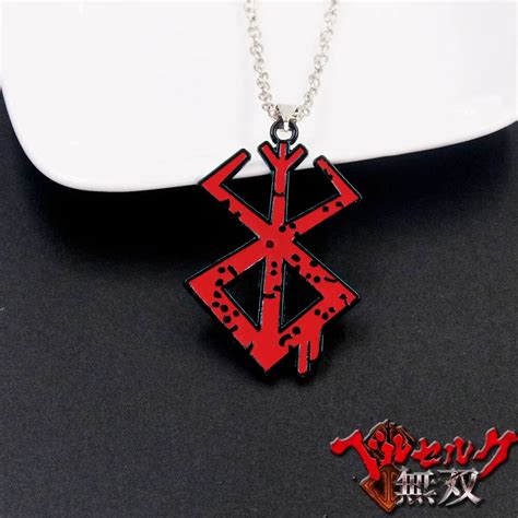 Anime Berserk Behelit Guts Red Logo Symbol Brand Of Sacrifice Alloy