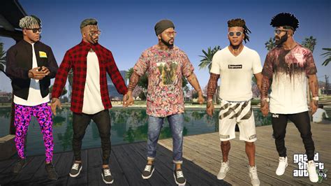 Large Clothes Pack For Franklin Gta5