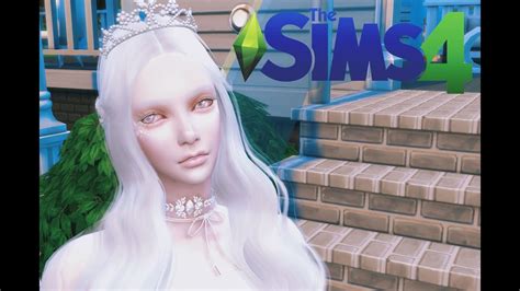 The Sims 4 Create A Sim Albino Girl Youtube
