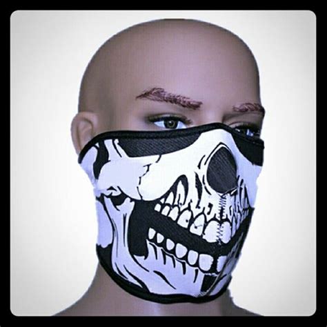 Neoprene Skull Ski Mask