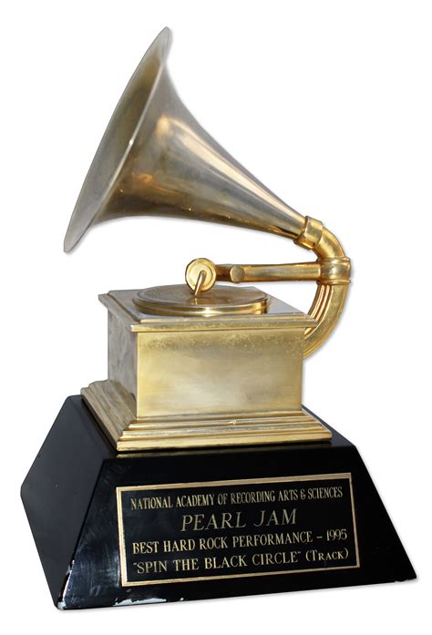 Grammy Award Won At First Grammys Nets 62500 At Grammy Auction