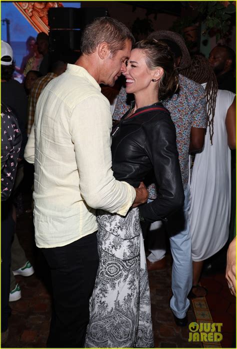 New Couple Katie Cassidy And Stephen Huszar Cozy Up At Malibu Rums Pina Colada Party Photo