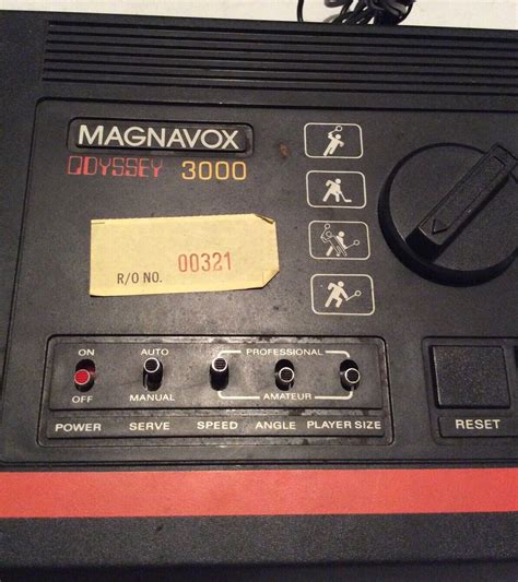 Vintage Magnavox Odyssey 3000 Game Console Ebay