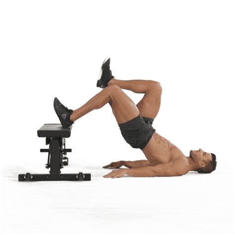 How To Do The Elevated Hip Thrust March Mens Health