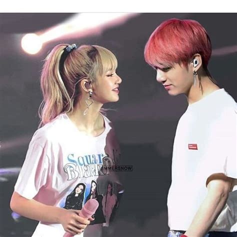 Jungkook is addicted to kim taehyung but he is his trainer and doesn't notice any of their flirtations until the day they both get alone in the locker room. Are Lisa and Jungkook together? - Quora