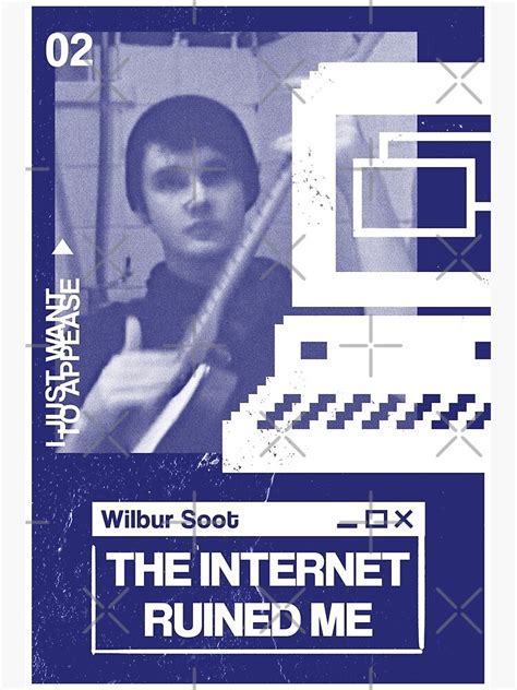 Wilbur Soot The Internet Ruined Me Art Print By Unluckypanda