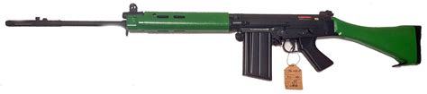 Two Tone Ares L1a1 Slr Steel And Alloy Body Airsoft Rifle Green