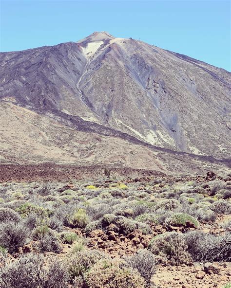 Der Pico Del Teide Ist Das Wahrzeichen Teneriffas Und Mit M Der H Chste Berg Spaniens