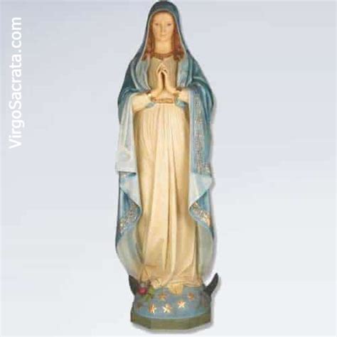 A less common mistake is to think that. Virgin Mary Statue of Immaculate Conception 50" High