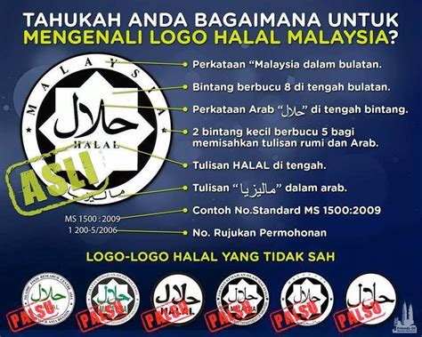 Logo Halal Jakim Yang Sah Beserta Logo Palsu Mysemakan