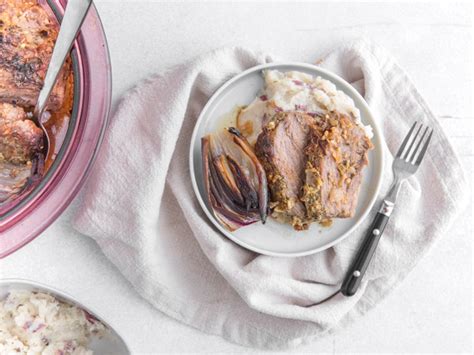 Make the mustard sauce while the meat is resting. Roasted Beef Tenderloin with Horseradish Seasoning Rub Recipe